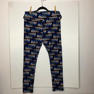 LuLaRoe, NWOT Minnie face with bow T/C leggings.